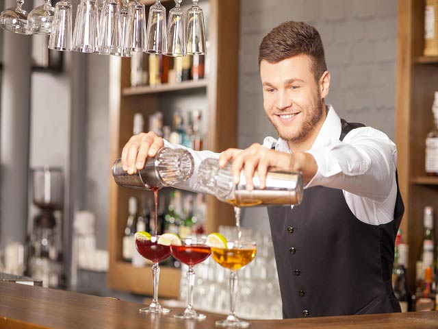 La figura del barman